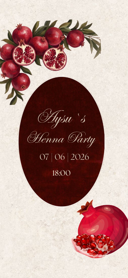 Henna Invitation